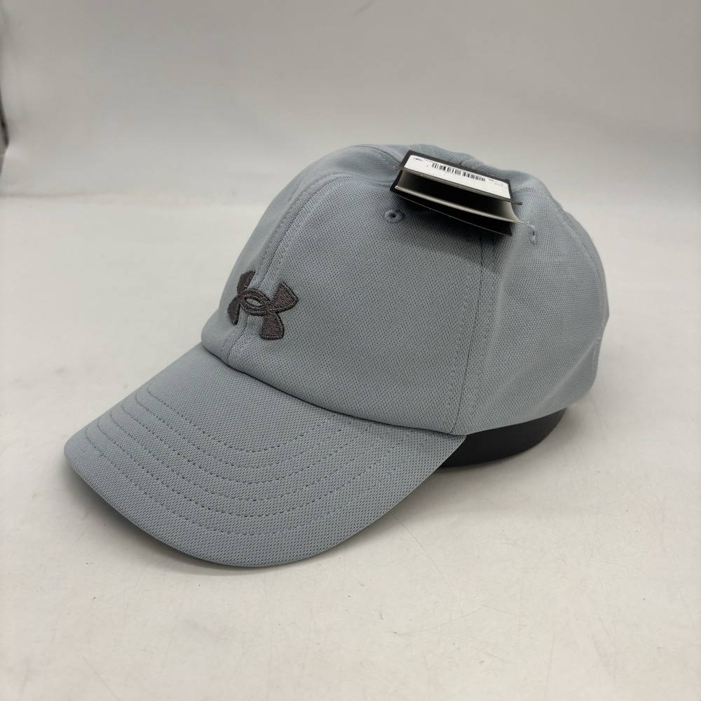 Under Armour Hat Womens Blitzing Golf/Pickleball Halo Grey 1376705 NEW